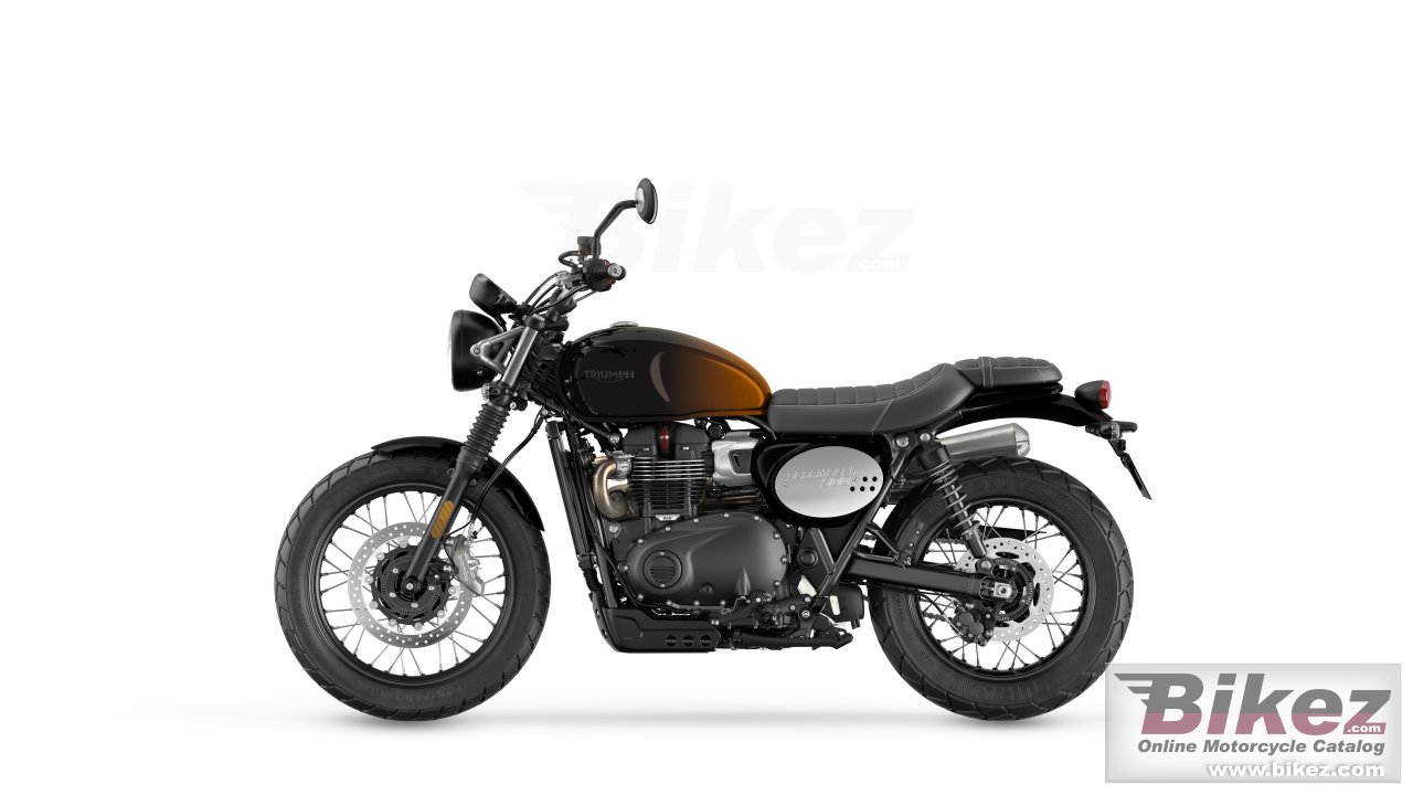Thumbnail for Triumph Scrambler 900 Orange Stealth Edition 2024