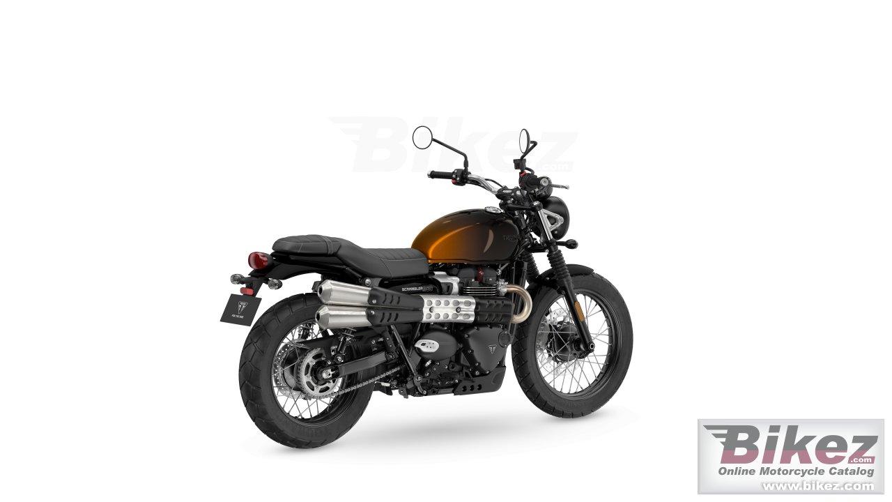 Thumbnail for Triumph Scrambler 900 Orange Stealth Edition 2024
