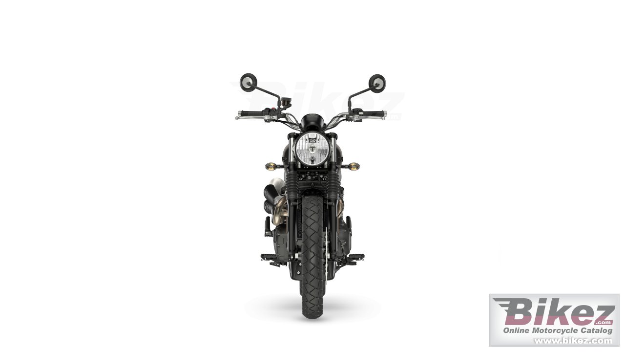 Thumbnail for Triumph Scrambler 900 Orange Stealth Edition 2024