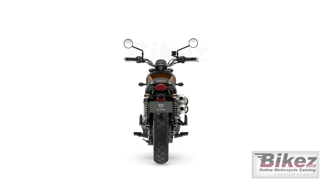 Thumbnail for Triumph Scrambler 900 Orange Stealth Edition 2024