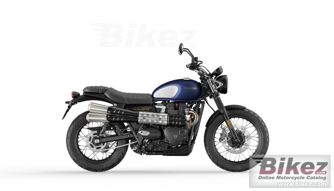 Triumph Street Scrambler Gold Line