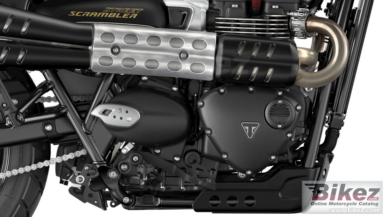 Thumbnail for Triumph Street Scrambler Gold Line 2023