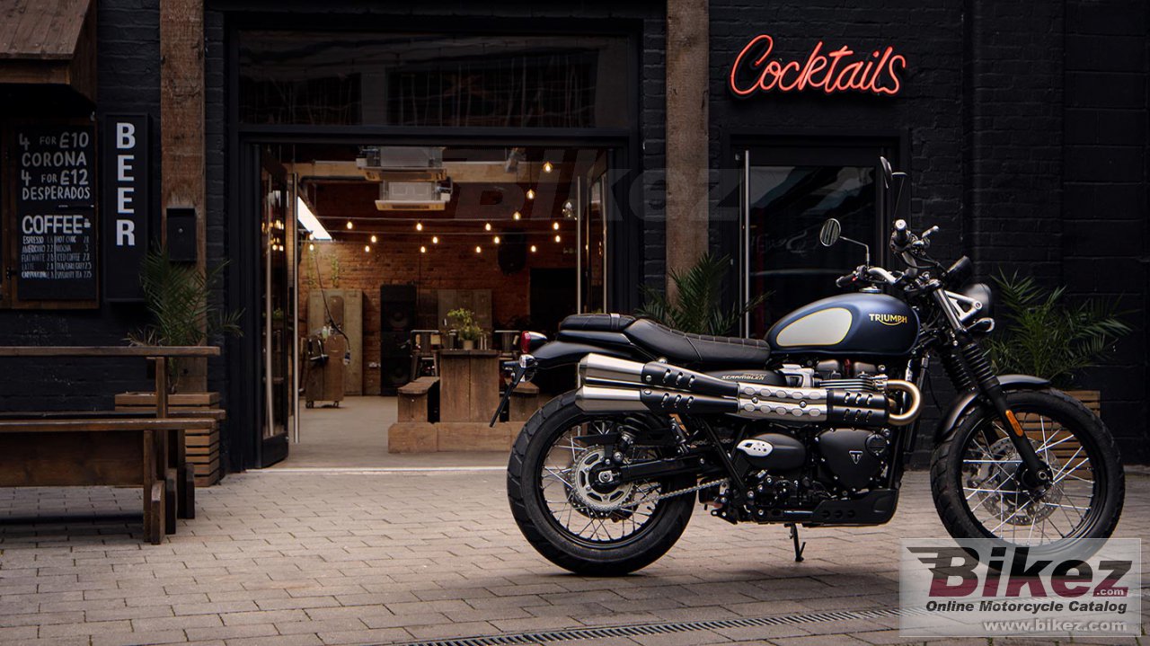 Thumbnail for Triumph Street Scrambler Gold Line 2023