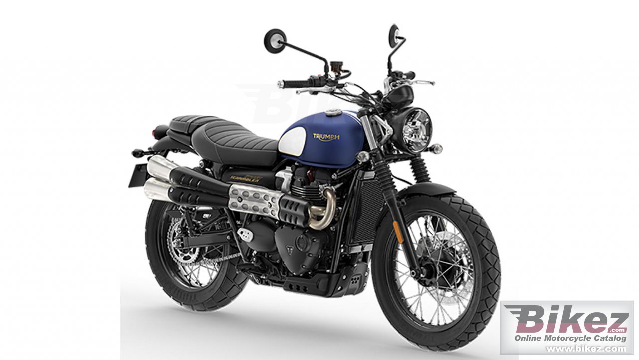 Triumph Street Scrambler Gold Line
