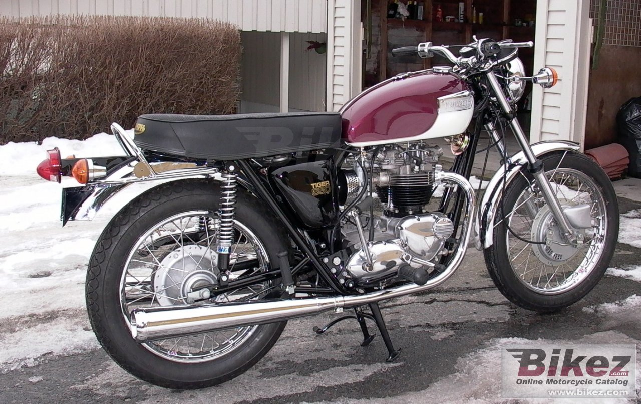 Thumbnail for Triumph TR 6 R Tiger 650 1971
