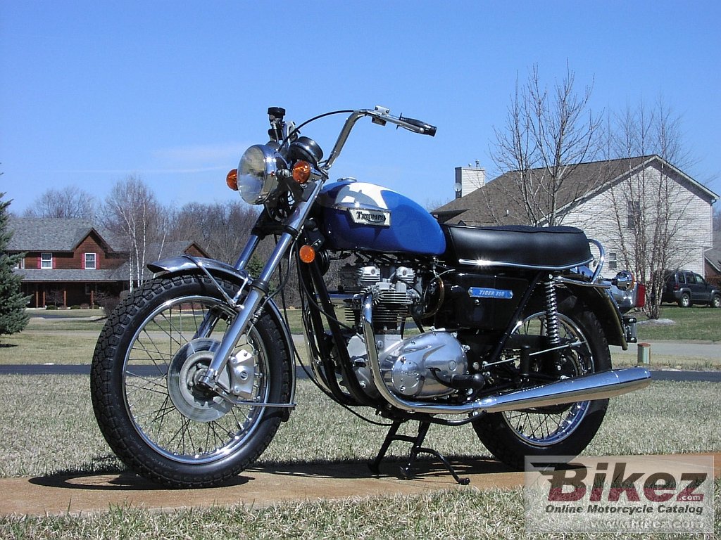 Thumbnail for Triumph TR 7 V Tiger 750 1973