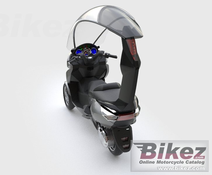 Thumbnail for Vectrix Electric 3-Wheeler 2008