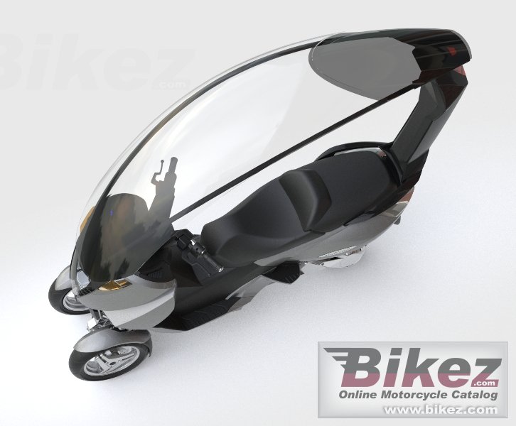 Thumbnail for Vectrix Electric 3-Wheeler 2008