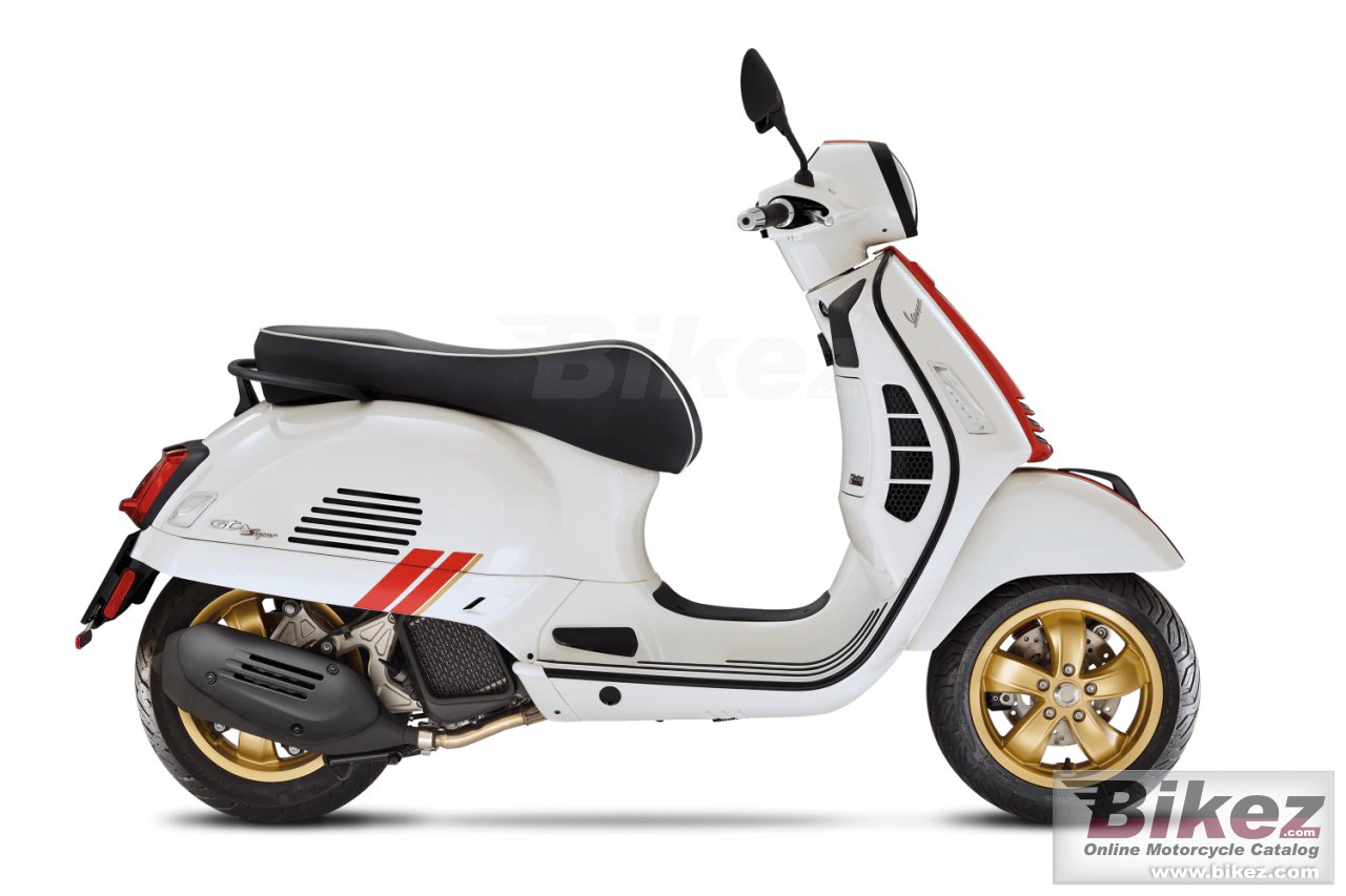 Thumbnail for Vespa GTS Super 125 Racing Sixties 2021