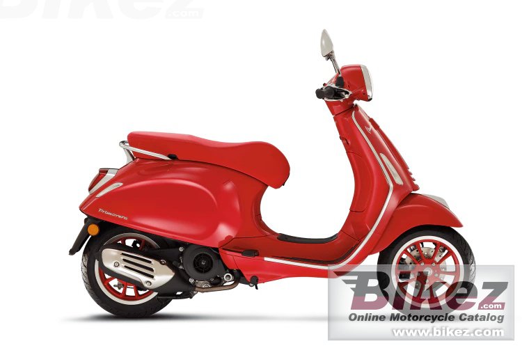 Vespa Primavera Red 125