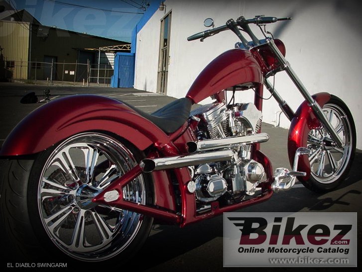 Thumbnail for West Coast Choppers El Diablo Swingarm 2010