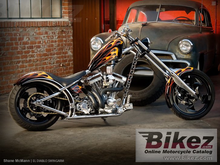 Thumbnail for West Coast Choppers El Diablo Swingarm 2010