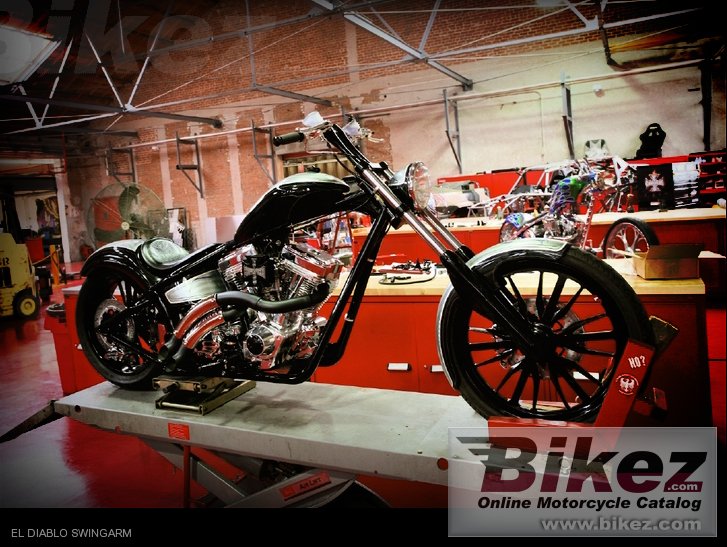 Thumbnail for West Coast Choppers El Diablo Swingarm 2010