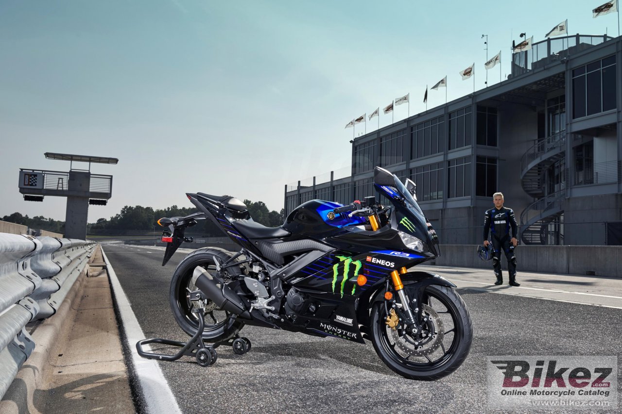 Thumbnail for Yamaha YZF-R3 Monster Energy 2021